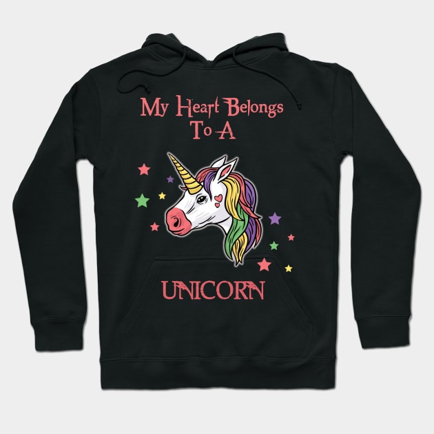 Unicorn Heart Hoodie by Specialstace83